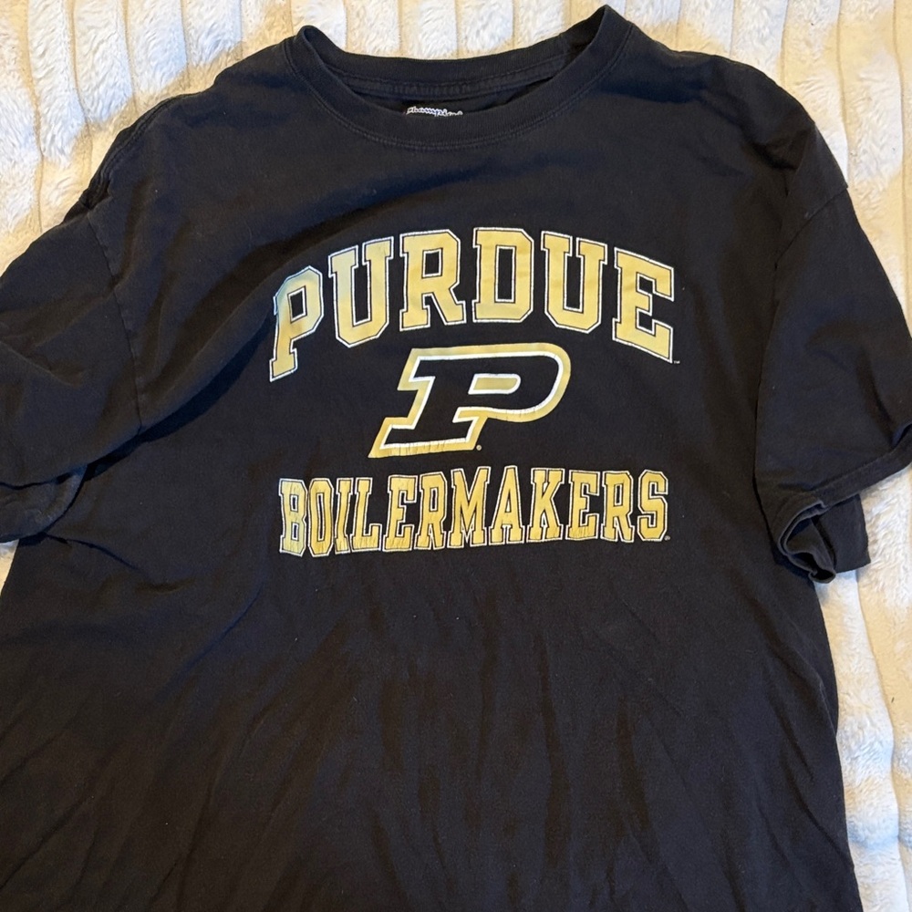 Champion Black Purdue Boilermakers T-Shirt